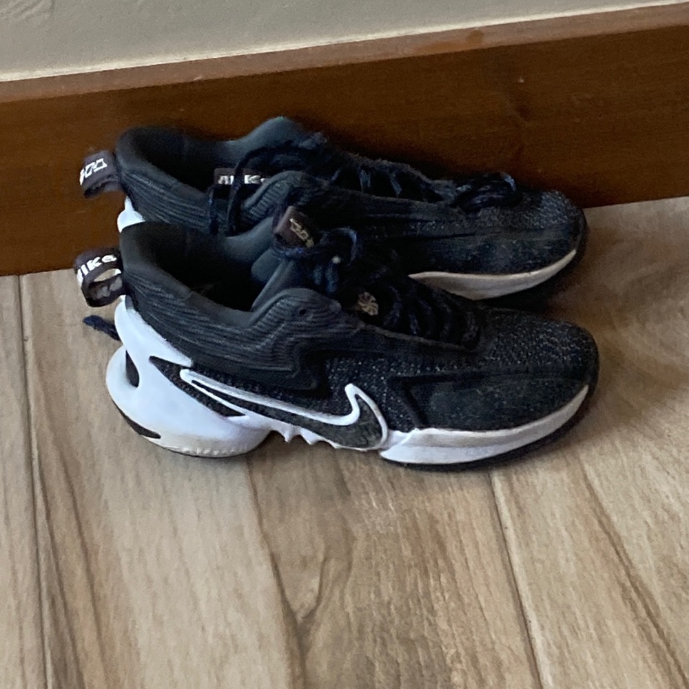 Nike Kids Black and White Athletic Sneakers